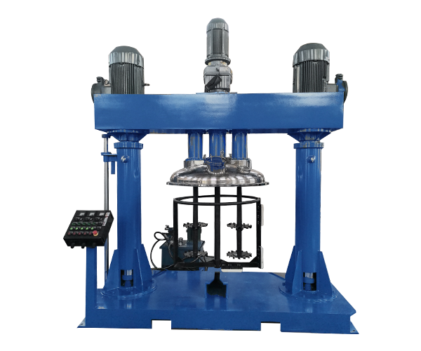 Гидравлический трехкоординатный многофункциональный смеситель для сильного диспергирования.